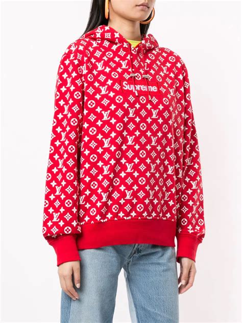 lv supreme hoodie retail|supreme lv hoodie cheap.